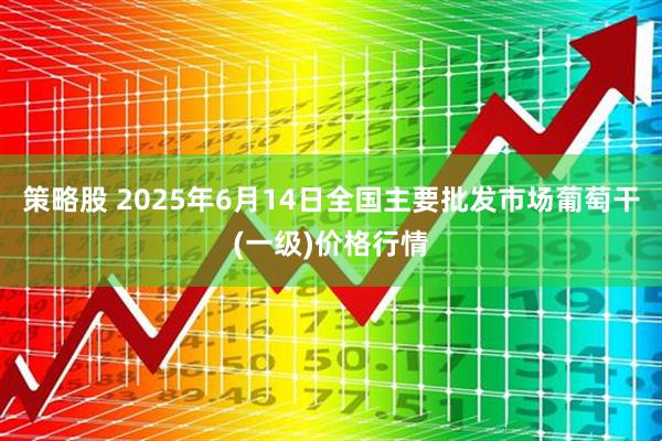 策略股 2025年6月14日全国主要批发市场葡萄干(一级)价格行情